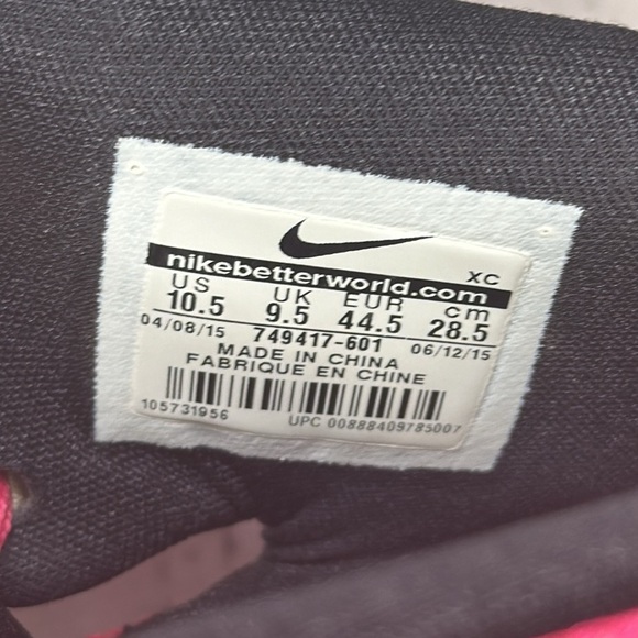 Nike LeBron Zoom Soldier 9 Think Pink Men’s Size 10 1/2 Basketball Sneakers - Picture 14 of 15